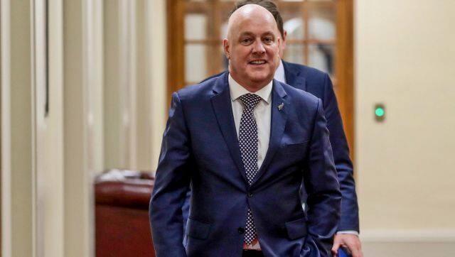 New Zealand Prime Minister Christopher Luxon is on a five-day visit to India. PTI 