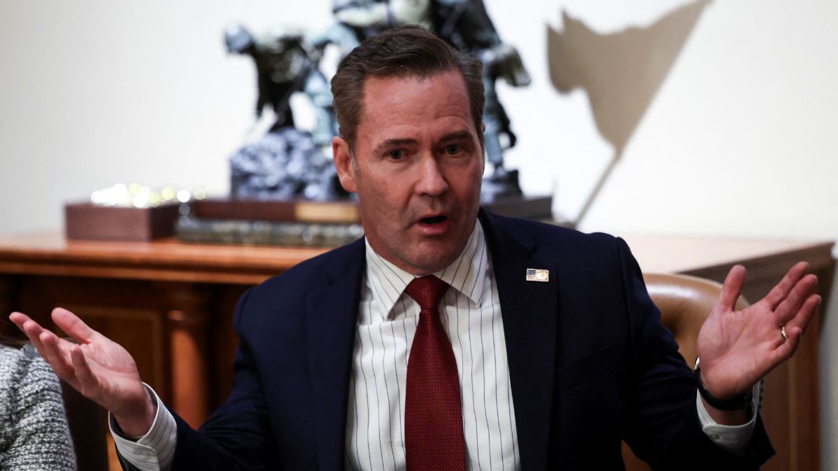 Trump wanted to fire Mike Waltz for the Signal Gate saga, but not because of the security lapse. File image/Reuters Trump wanted to fire Mike Waltz for the Signal Gate saga, but not because of the security lapse. File image/Reuters