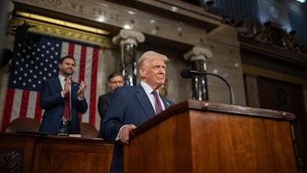 US President Donald Trump addresses a joint session of Congress on Tuesday, March 4, 2025. (Photo: X/White House)