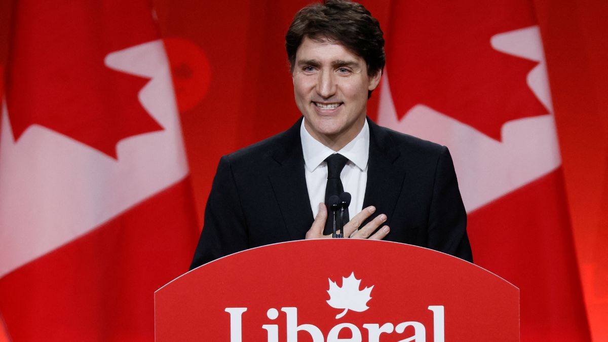 Prime Minister Justin Trudeau speaks as members of Canada's Liberal Party gather to choose his successor, in Ottawa, Ontario, Canada March 9, 2025. (Photo: Reuters) Prime Minister Justin Trudeau speaks as members of Canada's Liberal Party gather to choose his successor, in Ottawa, Ontario, Canada March 9, 2025. (Photo: Reuters)