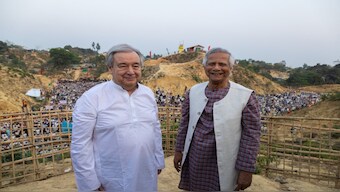 UN Chief Antonio Guterres is in Bangladesh on a "Ramadan Solidarity" visit from March 13-16. X - @antonioguterres