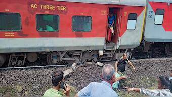 A total of 11 coaches of train number 12551 Bengaluru-Kamakhya AC Superfast Express derailed near Nergundi station in the Cuttack-Nergundi railway section. X