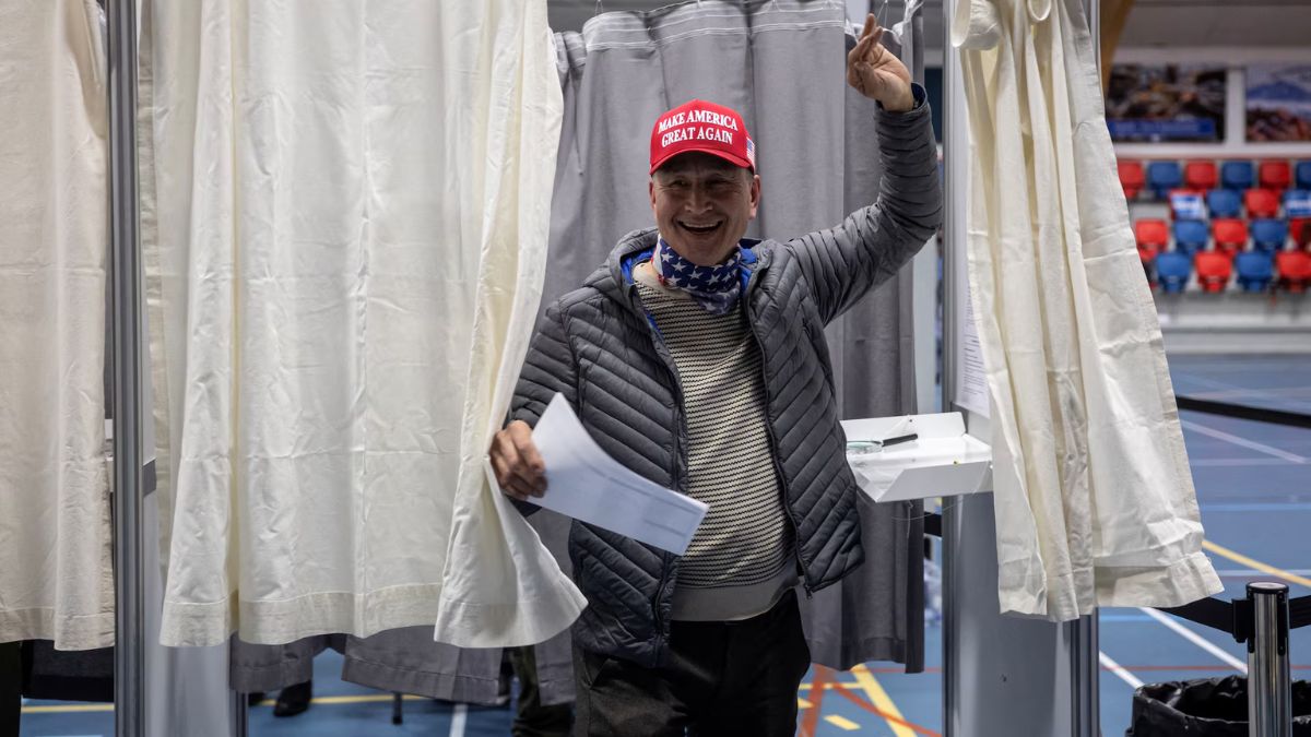 Lars Jorgen Kleist, wearing a MAGA hat, prepares to cast his vote during the general election in Nuuk, Greenland, March 11, 2025. Reuters Lars Jorgen Kleist, wearing a MAGA hat, prepares to cast his vote during the general election in Nuuk, Greenland, March 11, 2025. Reuters