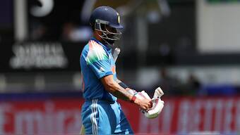 India's top-order failure resulted in Men in Blue failing to cross 250. Image: Reuters
