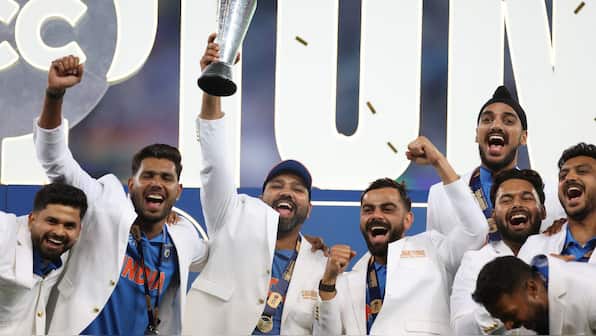 India win third Champions Trophy title as Rohit Sharma, Shreyas Iyer rise to the occasion against New Zealand