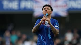 Jadon Sancho may remain at Chelsea for longer than the ongoing season. Image: Reuters
