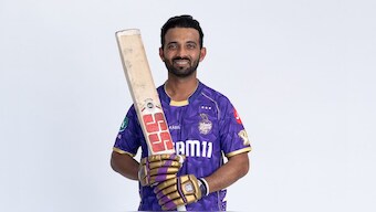 Ajinkya Rahane was bought by KKR for Rs 1.5 crore in the IPL 2025 mega auction. Image: KKR
