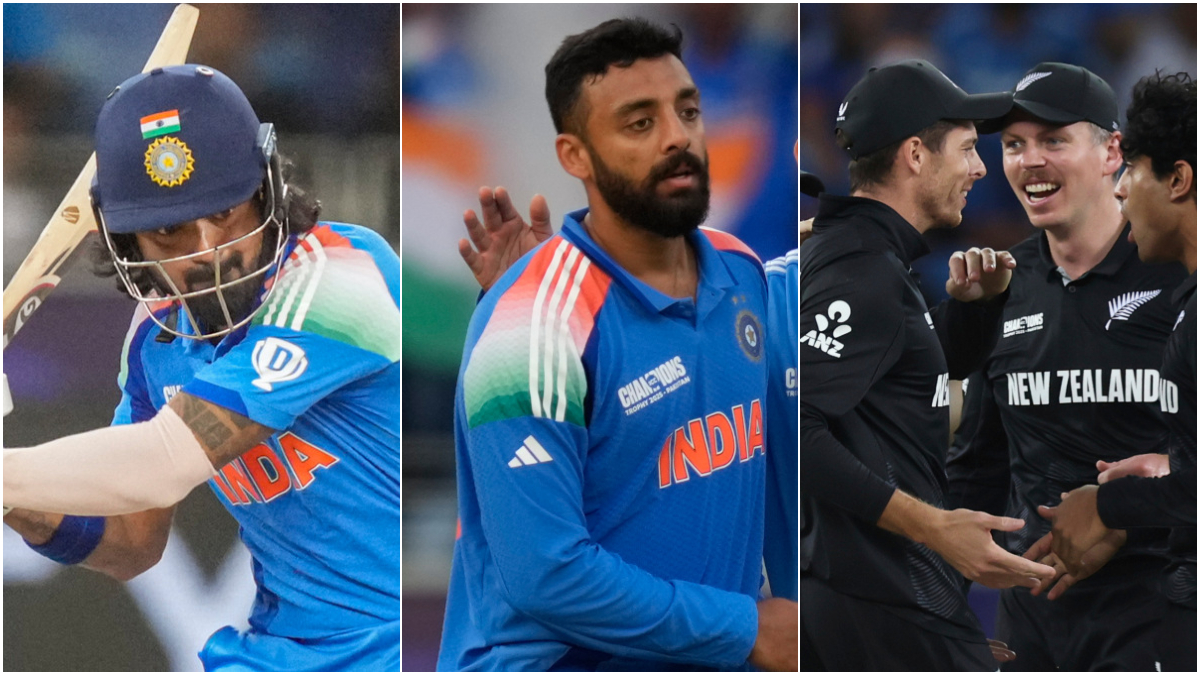 Champions Trophy 2025 Statistics: Rahul, Varun top batting and bowling average; Kiwis lead on multiple fronts Champions Trophy 2025 Statistics: Rahul, Varun top batting and bowling average; Kiwis lead on multiple fronts