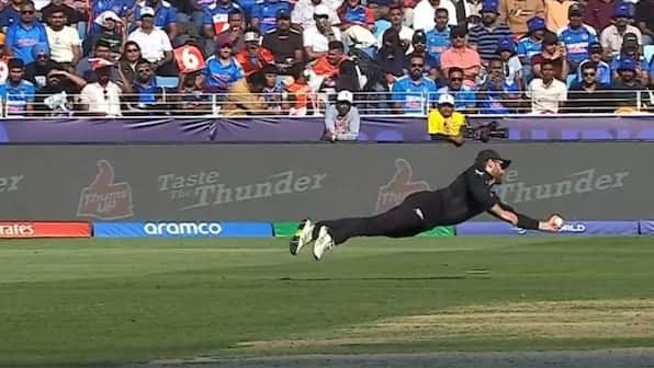 IND vs NZ: Kane Williamson takes one-handed screamer to dismiss Ravindra Jadeja