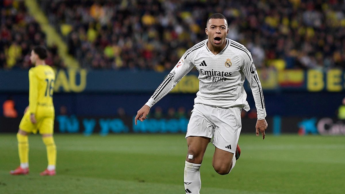 Kylian Mbappe has broken Brazilian Ronaldo's debut season goal-scoring record at Real Madrid. Image: Reuters
Kylian Mbappe has broken Brazilian Ronaldo's debut season goal-scoring record at Real Madrid. Image: Reuters