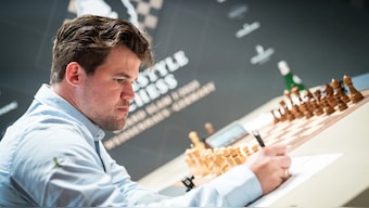 World No 1 Magnus Carlsen will be facing thousands of members of the Chess.com community in the Freestyle format starting 4 April. Image credit: Freestyle Chess