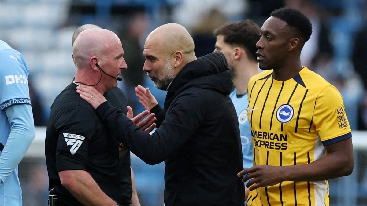 Pep Guardiola admits Man City’s Champions League qualification 'will be difficult' after draw vs Brighton