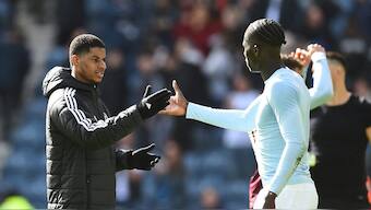 Marcus Rashford joined Aston Villa on loan in January from Man United. Image: Reuters
