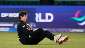 Matt Henry has taken 10 wickets so far in the Champions Trophy 2025. Image: AP
