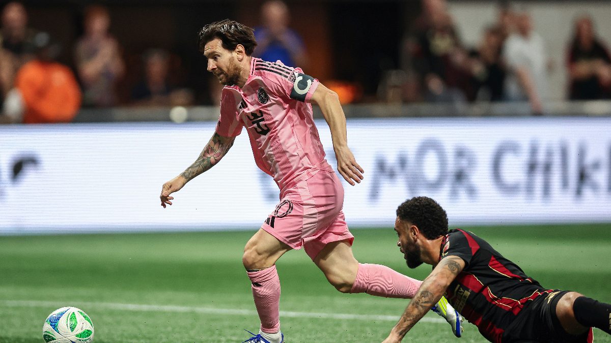 Messi scores on return to Inter Miami XI as MLS club rallies to beat Atlanta United