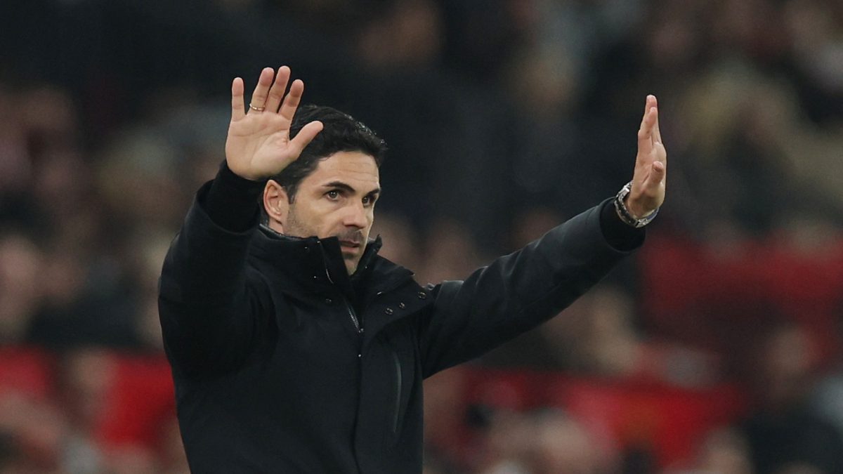 Arsenal coach Arteta stomps away from post-game interview after draw with Man United: 'Football is for clever people' Arsenal coach Arteta stomps away from post-game interview after draw with Man United: 'Football is for clever people'