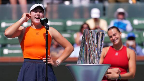 Mirra Andreeva joins elite list after defeating Iga Swiatek and Aryna Sabalenka en route to Indian Wells title