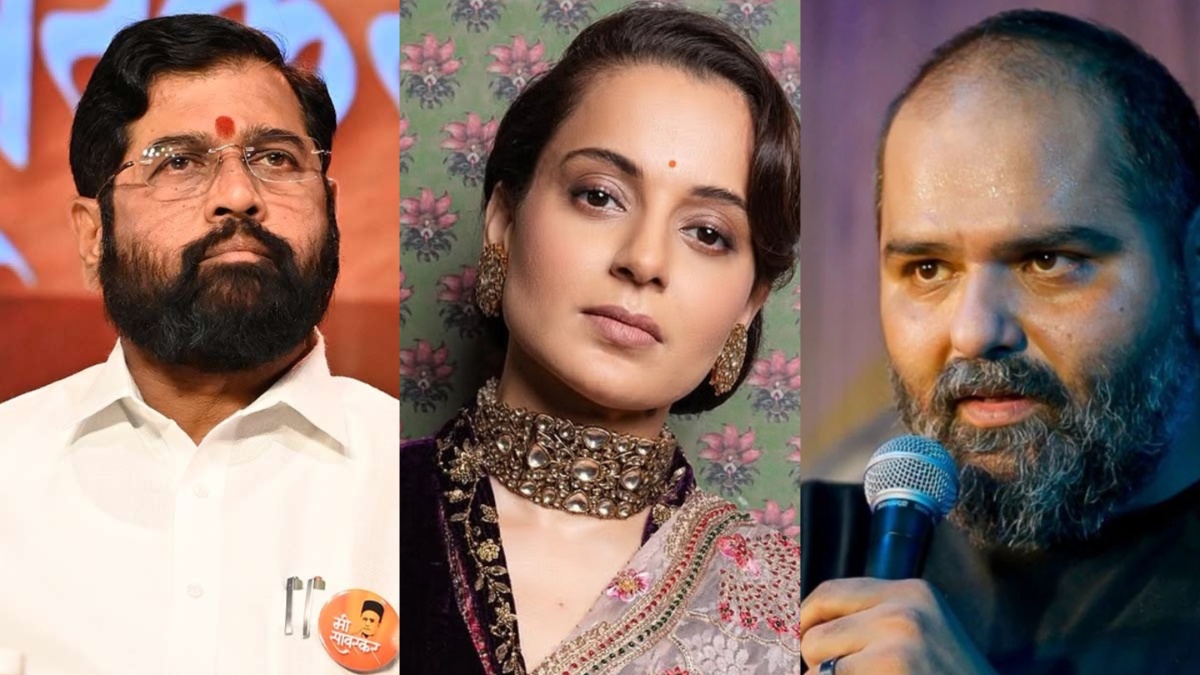 Kangana Ranaut takes a dig at Kunal Kamra over his comment on Eknath Shinde: 'Someone does this for 2 minutes of...' WATCH Kangana Ranaut takes a dig at Kunal Kamra over his comment on Eknath Shinde: 'Someone does this for 2 minutes of...' WATCH