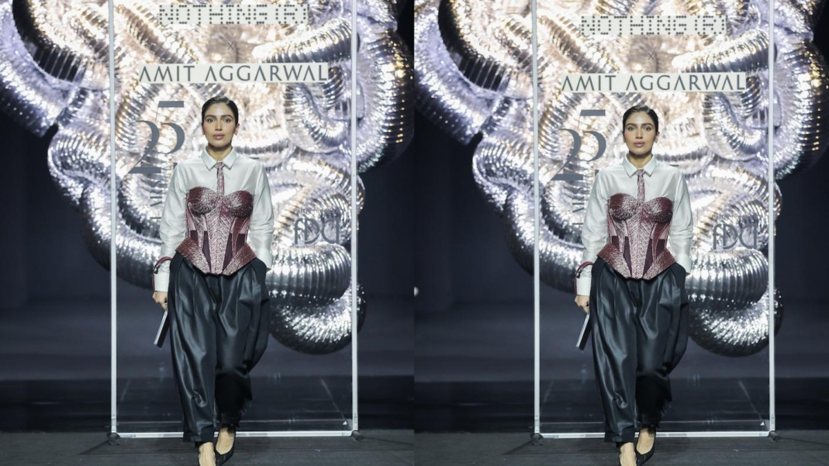 Lakme Fashion Week X FDCI Day 3: Exclusive! Bhumi Pednekar lauds Amit Aggarwal's show, calls 'conscious consumption' the need of the hour: 'Indian culture is sustainable; we just need to reconnect with our...' Lakme Fashion Week X FDCI Day 3: Exclusive! Bhumi Pednekar lauds Amit Aggarwal's show, calls 'conscious consumption' the need of the hour: 'Indian culture is sustainable; we just need to reconnect with our...'