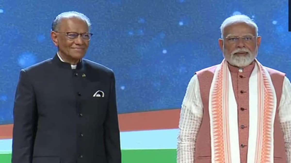 Mauritius PM Ramgoolam bestows country's highest honour on PM Modi