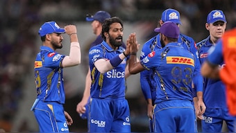 Mumbai Indians will be hoping to end a five-year title drought in IPL 2025. PTI