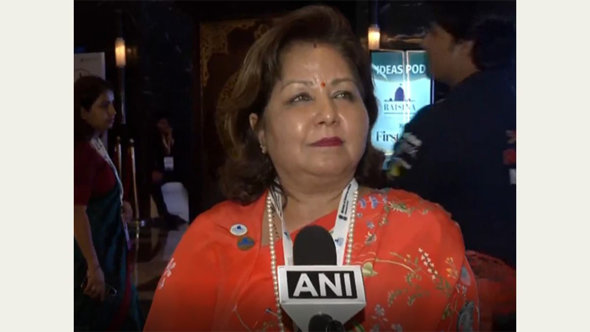 Arzu Rana Deuba, Foreign Minister of Nepal. ANI Arzu Rana Deuba, Foreign Minister of Nepal. ANI