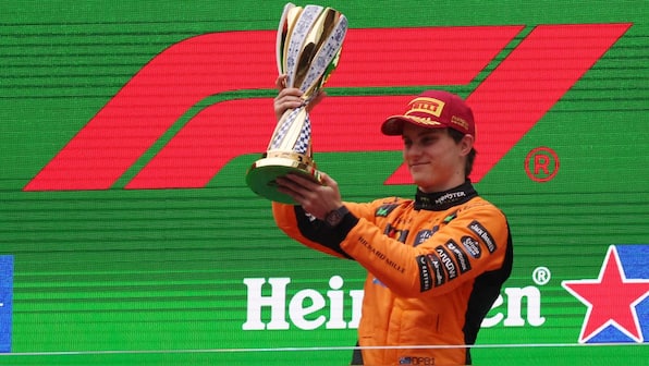 Oscar Piastri beats teammate Lando Norris to win Chinese Grand Prix as McLaren continue dream start in F1 2025