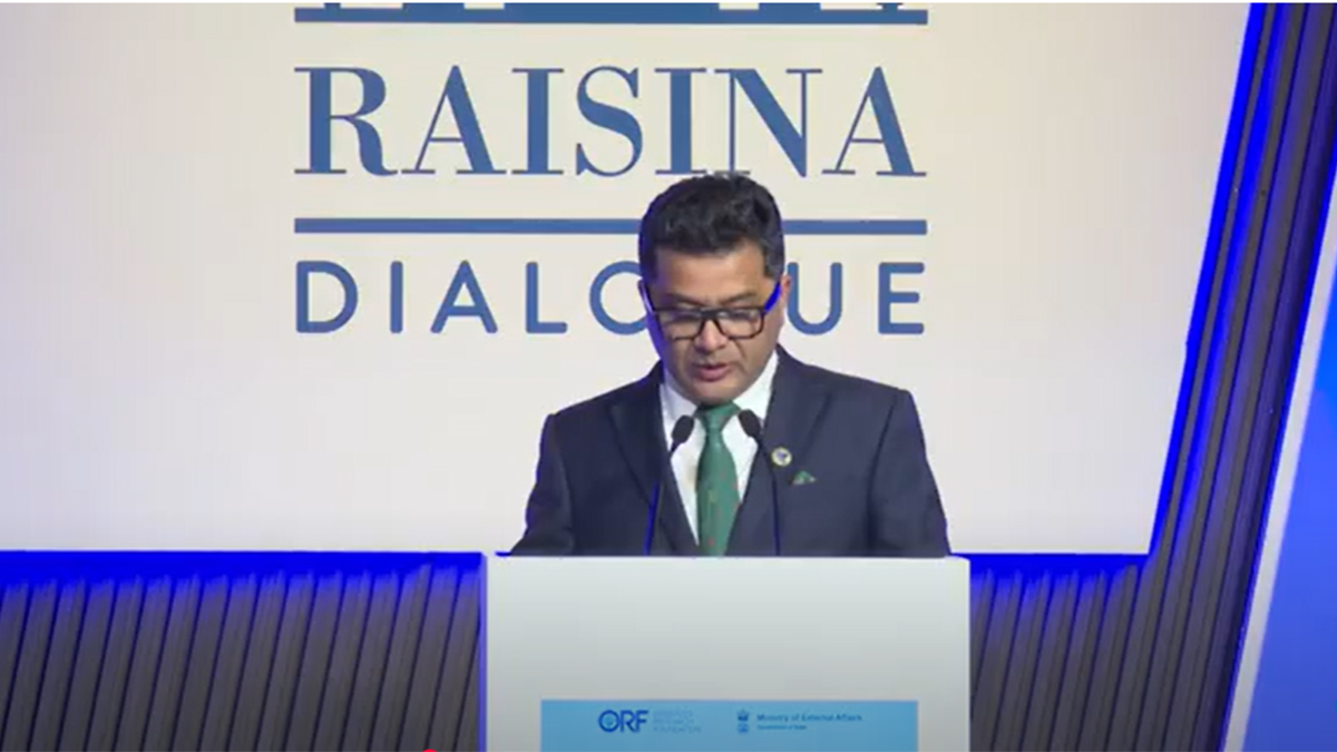 Pabitra Margherita, Minister of State, Ministry of External Affairs addressing the Raisina Dialogue on March 19, 2025 in New Delhi Pabitra Margherita, Minister of State, Ministry of External Affairs addressing the Raisina Dialogue on March 19, 2025 in New Delhi