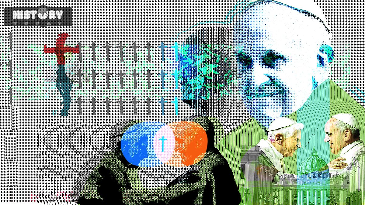 On March 13, 2013, Argentine Cardinal Jorge Mario Bergoglio was elected the Catholic Church's Pope, taking the name Francis. Illustration: Santan On March 13, 2013, Argentine Cardinal Jorge Mario Bergoglio was elected the Catholic Church's Pope, taking the name Francis. Illustration: Santan