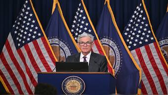 US Federal Reserve Chair Jerome Powell.  AFP File
