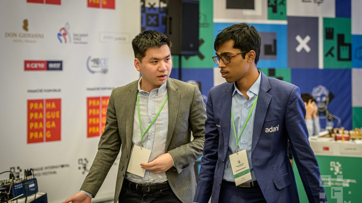Prague Chess Masters: Praggnanandhaa, Aravindh Chithambaram secure draws, stay in joint lead after six rounds Prague Chess Masters: Praggnanandhaa, Aravindh Chithambaram secure draws, stay in joint lead after six rounds