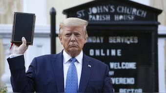 US President Donald Trump. AP