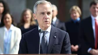 Canada’s Prime Minister Mark Carney. File Image- AFP