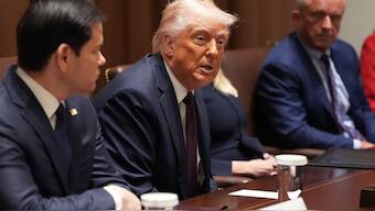 US President Donald Trump. AFP