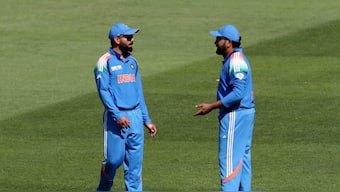 It has been speculated that Rohit Sharma and Virat Kohli could retire from ODIs after the Champions Trophy final. Image: Reuters 
