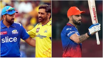 Rohit Sharma and MS Dhoni will be facing each other during the 'El Clasico' meeting between CSK and MI in Chennai on 23 March. Virat Kohli will be in action a day earlier during the season opener between KKR and RCB in Kolkata. Image: PTI/AP