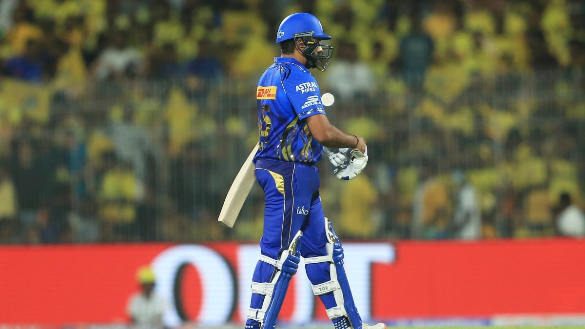 CSK vs MI: Rohit falls for a duck in his first IPL 2025 match; Ashwin strikes in opening over on his return