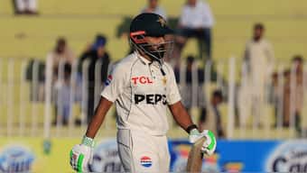 Left-handed batter Saud Shakeel became the first Pakistani cricketer to be dismissed 'Timed Out' in cricket. Reuters