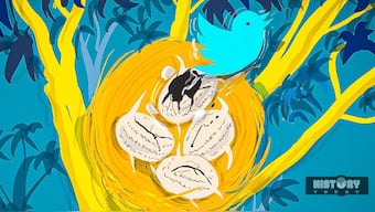 On March 21, 2006, Jack Dorsey, co-founder of Twitter, sent the first-ever tweet, which read "just setting up my twttr". Illustration: Santan