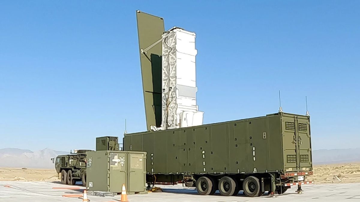 US Army Typhon Medium-range capability missile system. US Army US Army Typhon Medium-range capability missile system. US Army