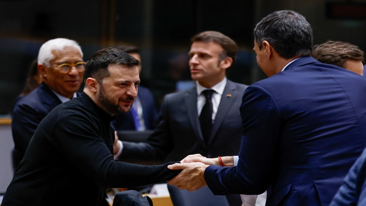 'It's great we are not alone': Zelenskyy thanks European leaders for 'strong support'