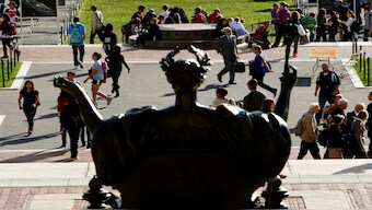 A view of the main campus of Columbia University in New York, on October 5, 2009. Reuters File