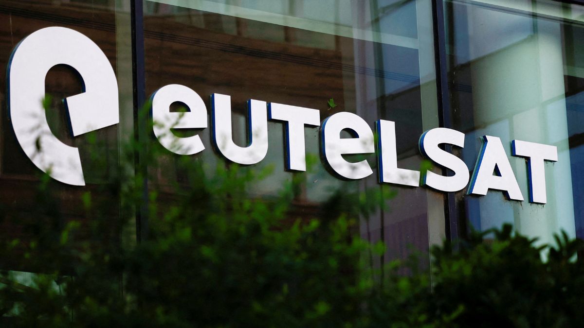 The logo of the European satellite operator Eutelsat is pictured at the company's headquarters in Issy-les-Moulineaux near Paris, France. File image/Reuters The logo of the European satellite operator Eutelsat is pictured at the company's headquarters in Issy-les-Moulineaux near Paris, France. File image/Reuters