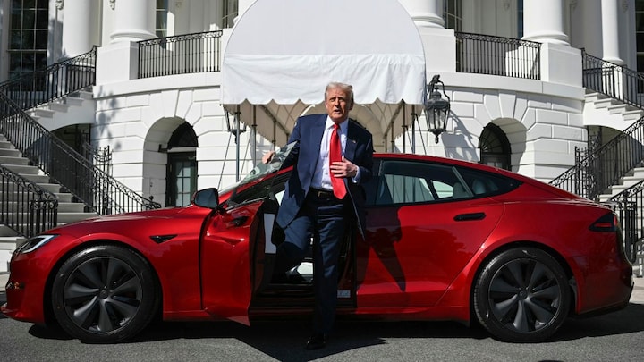 Donald Trump buys Tesla but is not allowed to drive it. Here's why
