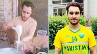 Pakistan footballer Muhammad Riaz turns street vendor. Image: ASports/Riaz-Facebook