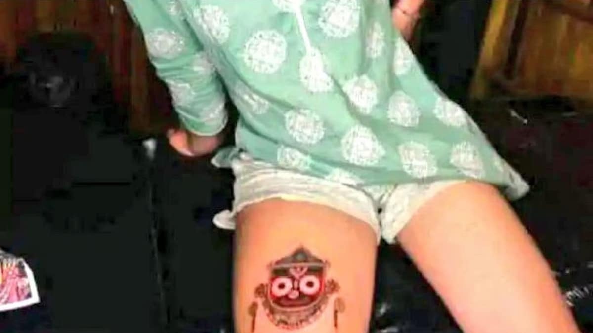 Owner of a tattoo shop arrested in Bhubaneshwar for making Lord Jagannath's tattoo on an unsuitable body part of a foreign national