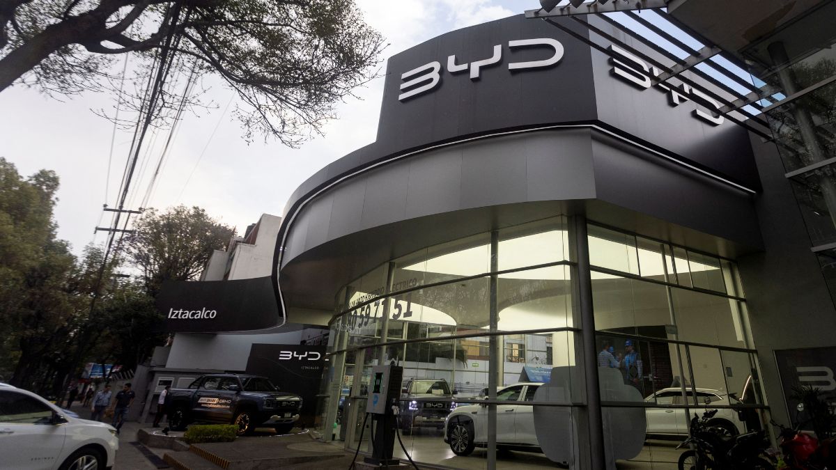 In May, automaker BYD cut the prices of nearly two dozen electric and plug-in models by up to 34 per cent – a move that left its competitors stunned and sent share prices of companies including its own tumbling. Reuters In May, automaker BYD cut the prices of nearly two dozen electric and plug-in models by up to 34 per cent – a move that left its competitors stunned and sent share prices of companies including its own tumbling. Reuters