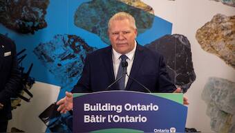 Ontario Premier Doug Ford has threatened matching tariffs against the US. Reuters