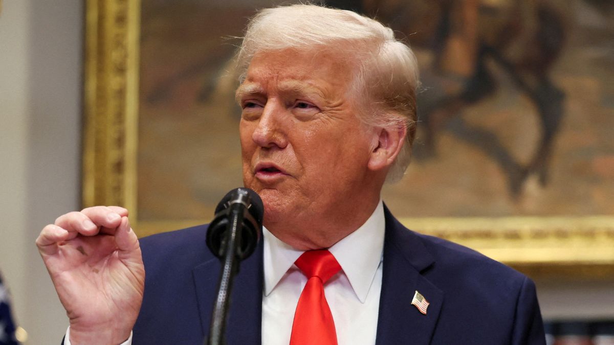 US President Donald Trump. Reuters File US President Donald Trump. Reuters File