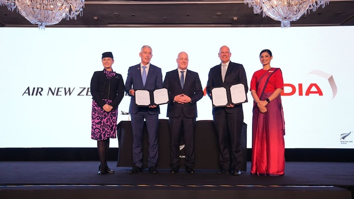 'Fantastic opportunity': New Zealand's Luxon says Air India, Air NZ sign pact for easier flight connectivity